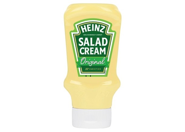 Heinz Salad Cream Squeezy Top Down 425g