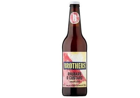 Brothers Rhubarb And Custard Bottle 500ML