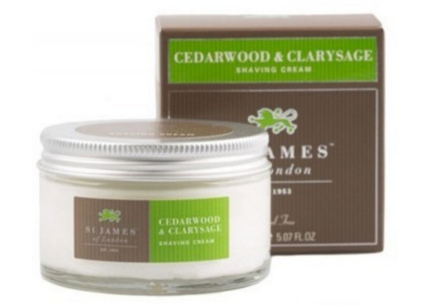 St James of London Scheercrème Cedarwood & Clarysage