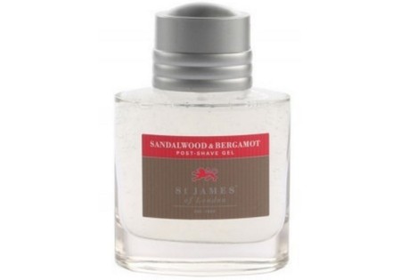 St James of London Aftershave Gel Sandalwood & Bergamot 100ml