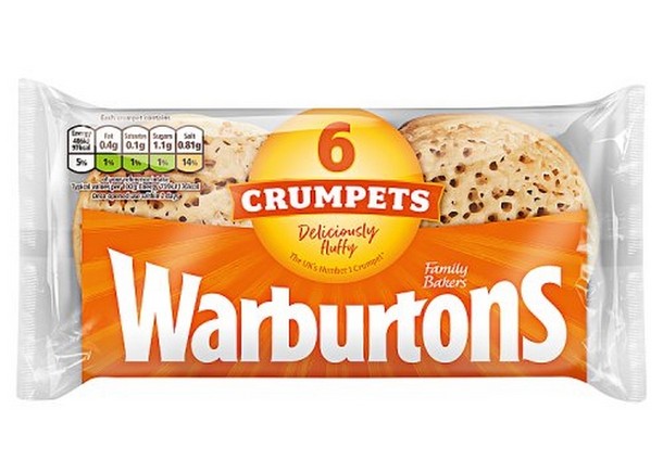 Warburtons Crumpets 6 Pack