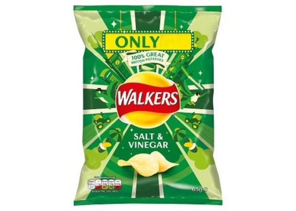 Walkers Salt  Vinegar Crisps 70gr