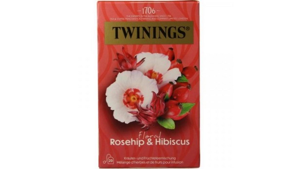 Twinings Infusions Rosehip Hibiscus 20 ST