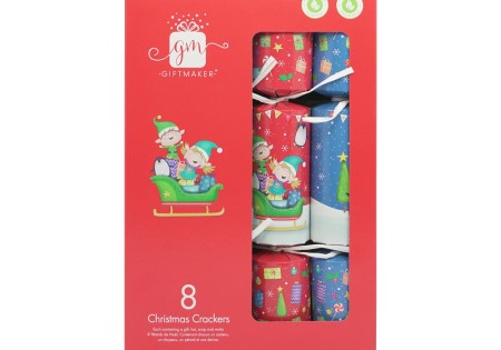 Christmas Crackers 12" X 8 Novelty character
