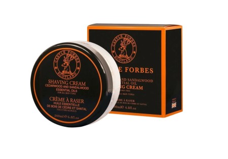 Castle Forbes Scheercrème Cedarwood & Sandalwood