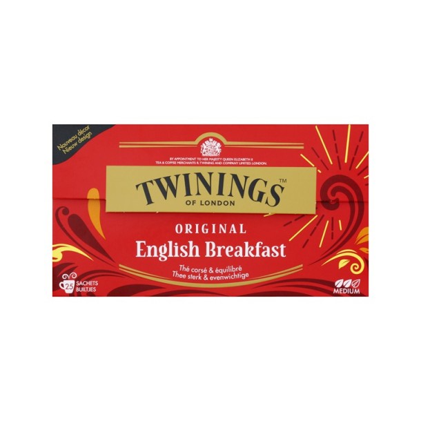 Twinings Zwarte Thee  English Breakfast 25 st