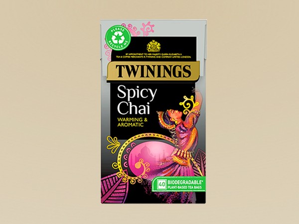 Twinings Black Tea Spicy Chai 40s