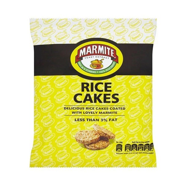 Fudges Marmite Rice Cakes Snack bag 25g