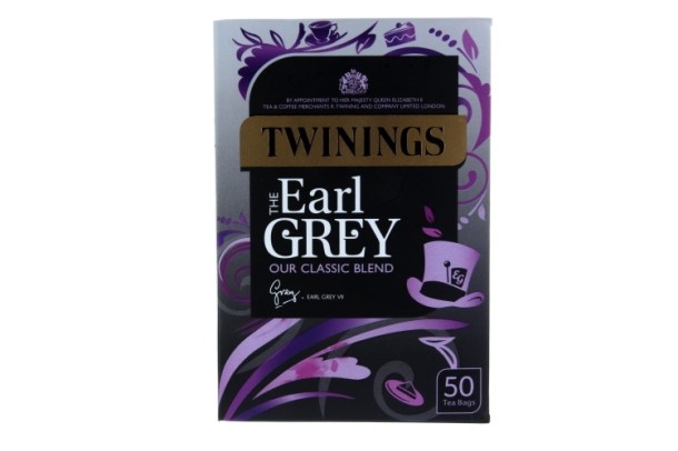 Twinings Black Tea Earl Grey Decaffeinated 40s