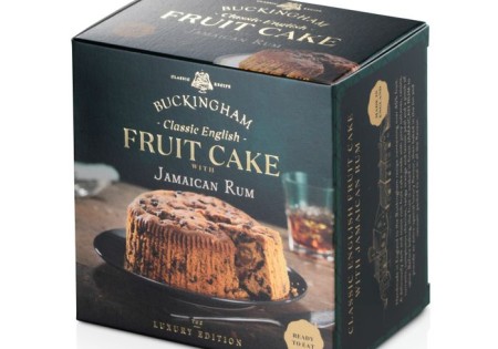 BUCKINGHAM Classic English Fruit Cake with Spiced Rum 280g