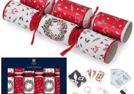 Christmas Crackers 8" X 6 Traditional Luxury Tom Smith