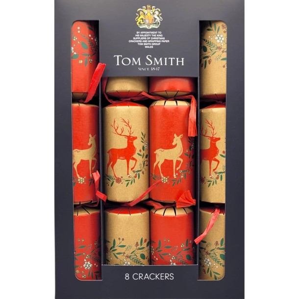 Christmas Crackers 12.5" X 8 Kraft family Tom Smith