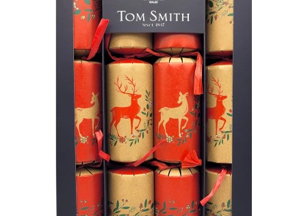 Christmas Crackers 12.5" X 8 Kraft family Tom Smith
