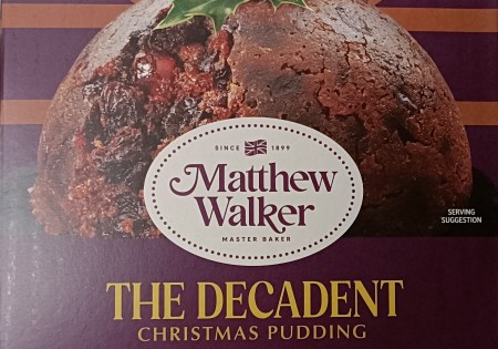 Walkers The Decadent Christmas Pudding 800gr