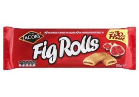 Jacobs Fig Rolls 200G