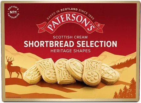 Paterson's Shortbread Selection 500g