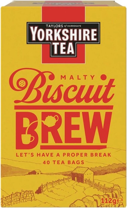 Yorkshire Tea Biscuit Brew 40s