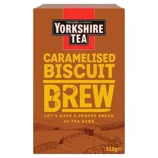 Yorkshire Tea Caramalised Biscuit Brew 40s