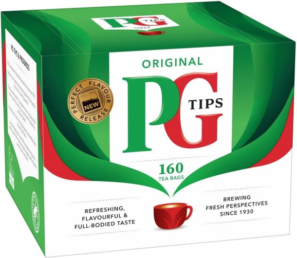 PG Tips  Tea Bags 160s  (no pyramid bags)