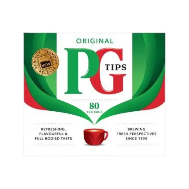 PG Tips  Tea Bags 80s (no pyramid bags)