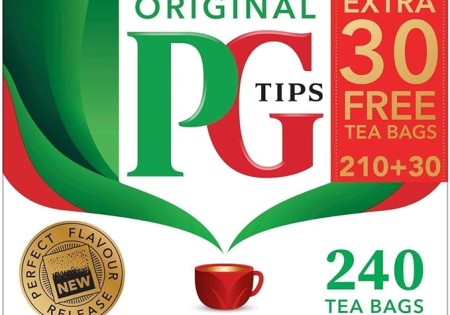 Pg Tips Teabags 210S (no pyramid bags)