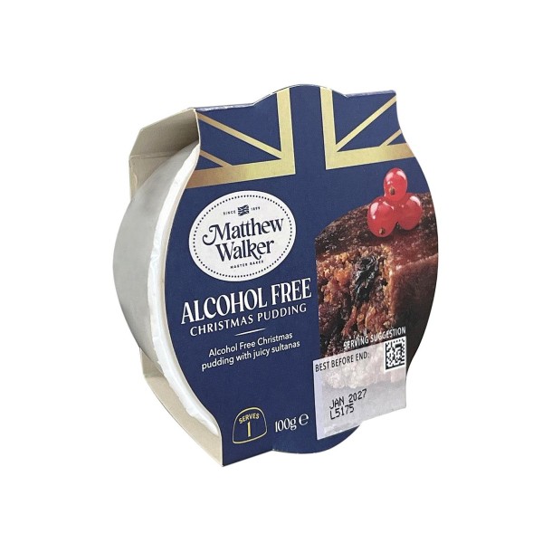 Matthew Walker Alcohol Free Christmas Pudding 100g