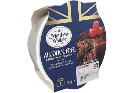 Matthew Walker Alcohol Free Christmas Pudding 100g