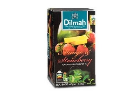 Dilmah Gearomatiseerde Zwarte Thee  Mango & Aarbei 20 st