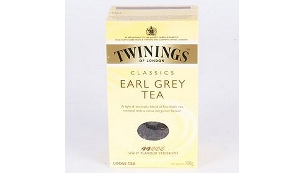 Twinings Zwarte Thee Earl Grey  losse thee in karton 100gr