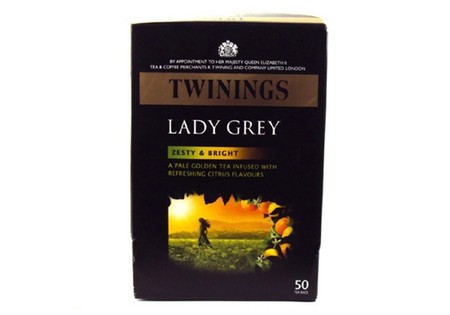 Twinings Black Tea  Lady Grey Tea Bags 40s