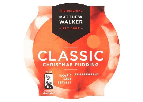 Matthew Walker Classic Christmas Pudding 100G