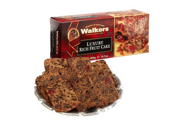 Walkers Luxury Rich Fruit Cake 400g